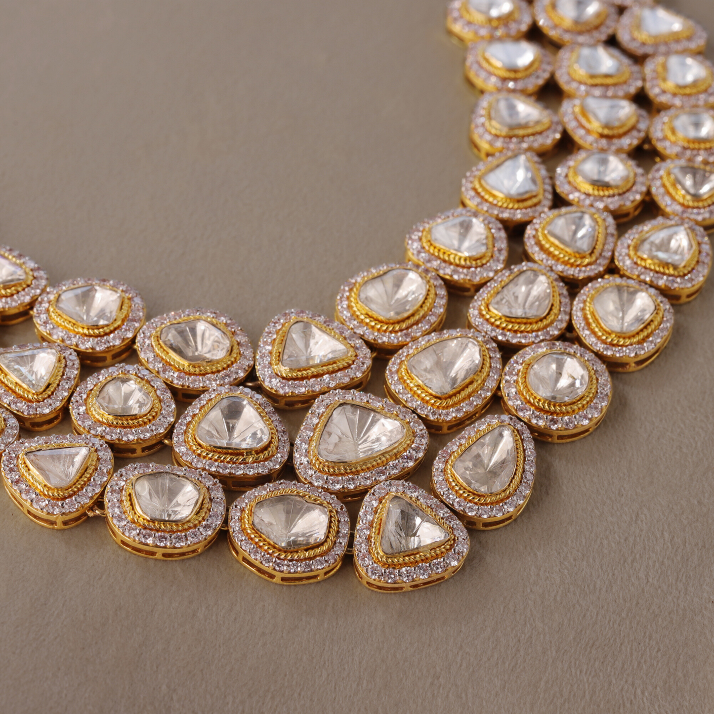 Rivière de Lumière Polki Diamond Necklace