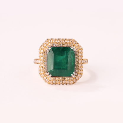 Sunlight Emerald Ring