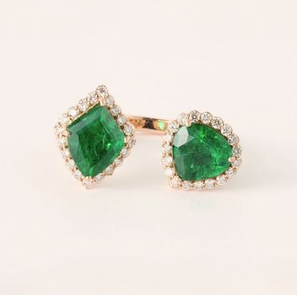 Verdant Duet Ring