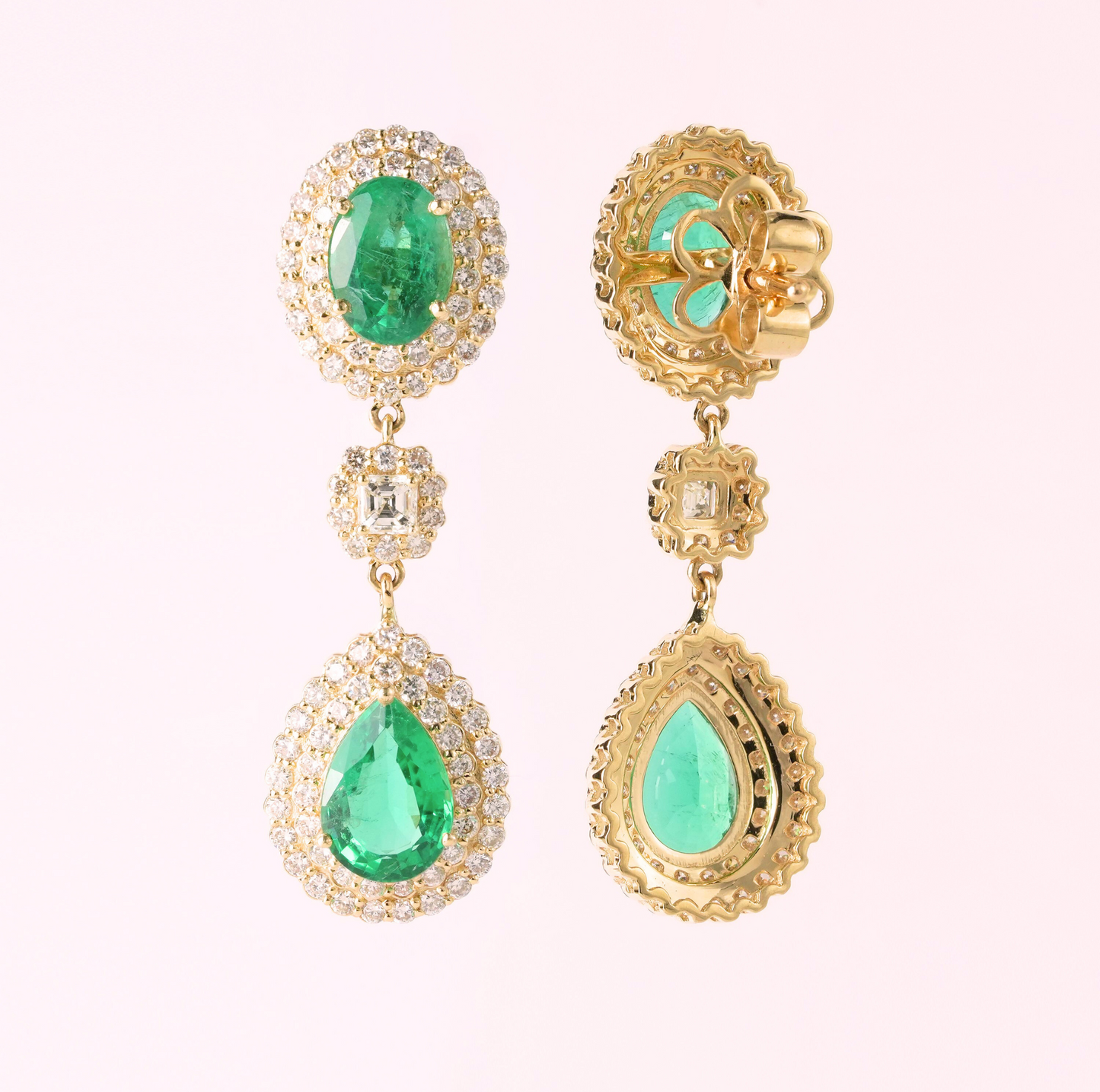 Verde Étoile Earrings