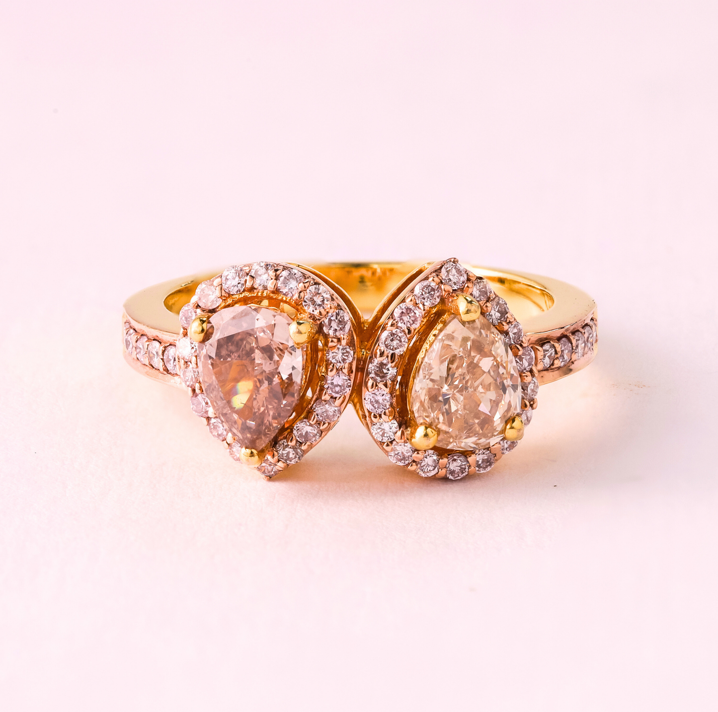 Two Stone Diamond Ring